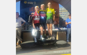 Le jaune et vert sur les podiums 