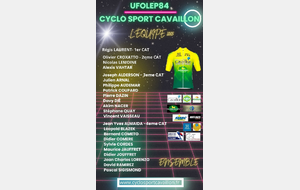 Equipe du CS CAVAILLON UFOLEP 2025