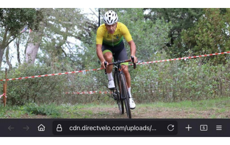 Ce week-end, un cyclo cross, une 11ième place pour Régis